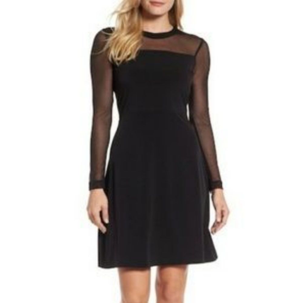 MICHAEL Michael Kors Mesh Top  Dress